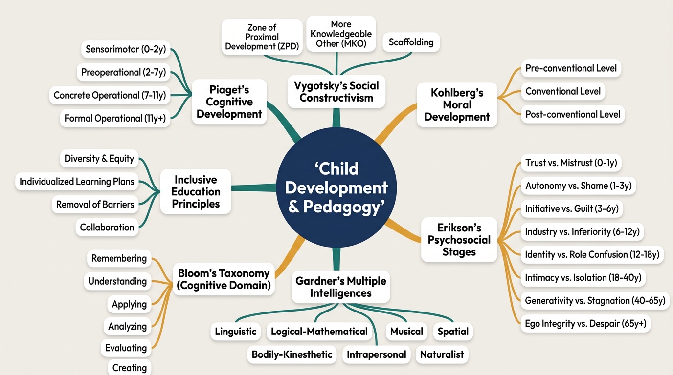 Sample CTET mind-map — Chapter 1